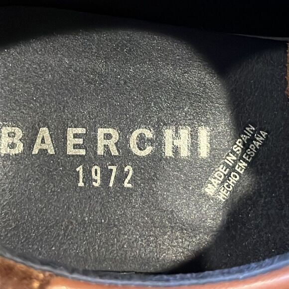 Baerchi Wingtip Oxford Brown Leather and Suede Dress Shoes main image 6